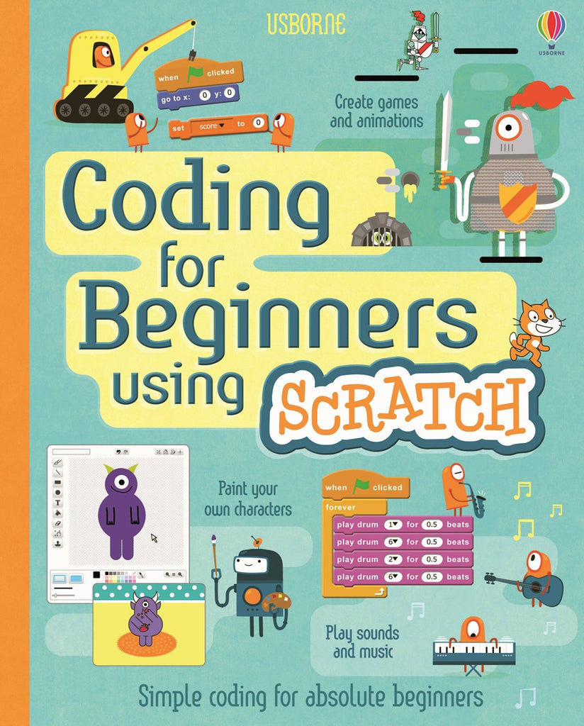 Usborne Coding for Beginners Using Scratch IR