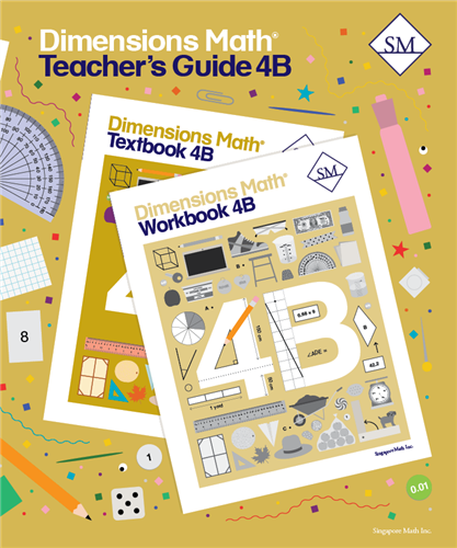 Dimensions Math Teacher's Guide 4B