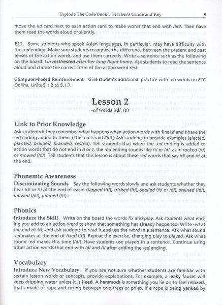 Explode the Code 5, 6 and Teacher's Guide bundle (2nd Edition)