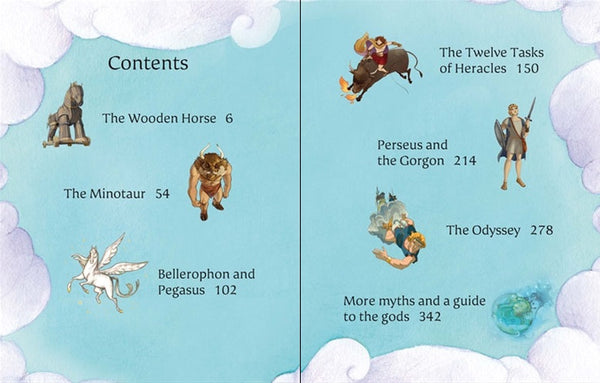 Usborne Illustrated Stories from the Greek Myths