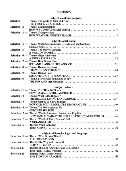 Reading Comprehension in Varied Subject Matter Book 2