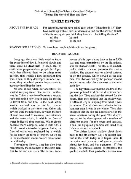 Reading Comprehension in Varied Subject Matter Book 3