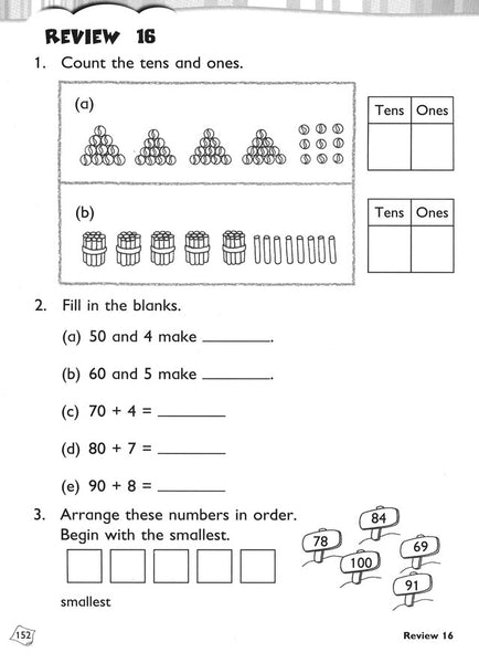 Singapore Math: Primary Math Workbook 1B Common Core Edition