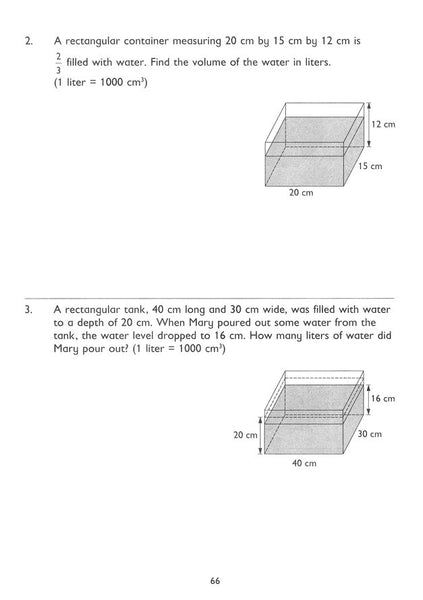 Singapore Math: Primary Math Workbook 6B US Edition