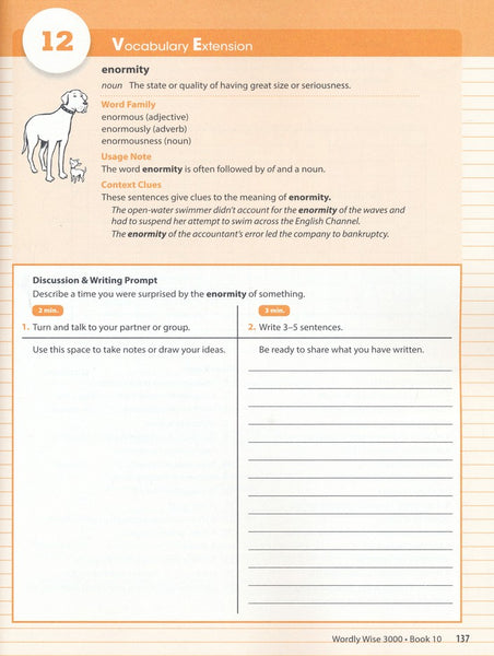 Wordly Wise 3000 Book 10 Student Edition (4th Edition)