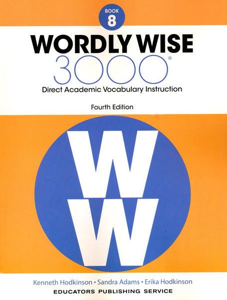 Wordly Wise 3000 Book 8 Student Book and Answer Key Set (4th Edition)