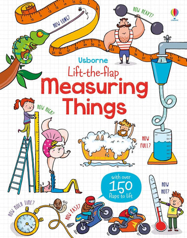 Usborne Lift-the-flap Measuring Things Board Book