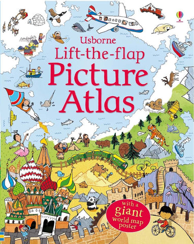 Usborne Lift-the-flap Picture Atlas