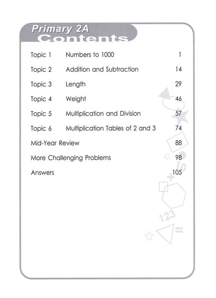 Singapore Math Primary Math Intensive Practice U.S. Ed 2A