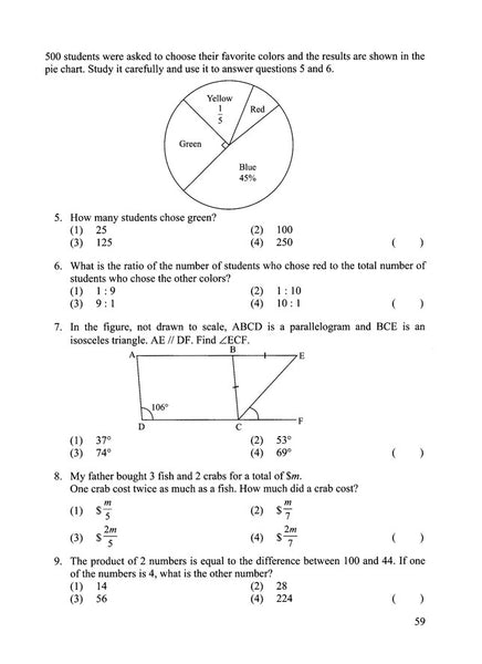 Singapore Math Primary Math Intensive Practice U.S. Ed 6B