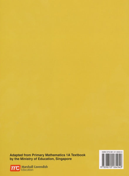 Singapore Math: Primary Math Textbook 1A US Edition