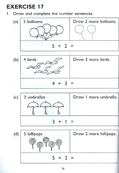 Singapore Math: Primary Math Workbook 1A US Edition