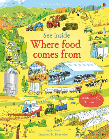 Usborne See Inside Where Food Comes From