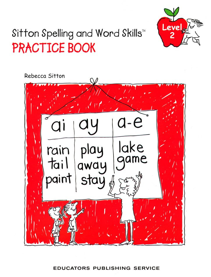 Sitton Spelling and Word Skills Practice Book 2 and Answer Key Set