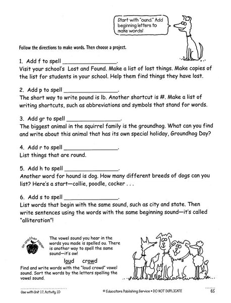 Sitton Spelling and Word Skills Practice Book 2 and Answer Key Set