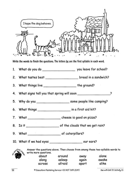 Sitton Spelling and Word Skills Practice Book 2 and Answer Key Set