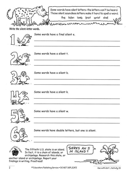 Sitton Spelling and Word Skills Practice Book 4 and Answer Key Set