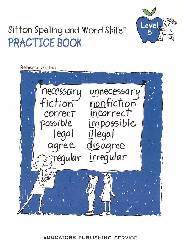 Sitton Spelling and Word Skills Practice Book 5 and Answer Key Set