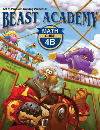 Beast Academy Guide and Practice Books 4B