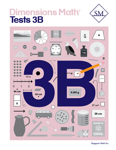 Dimensions Math Tests 3B – Bilingual Bookshop