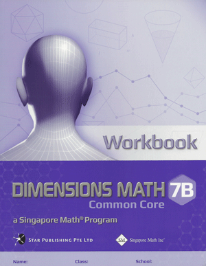 Singapore Math Dimensions Math Workbook 7B