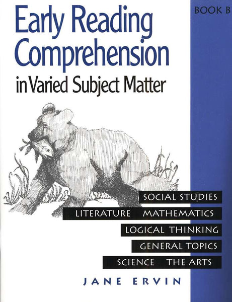 Early Reading Comprehension in Varied Subject Matter Book B and answer key set