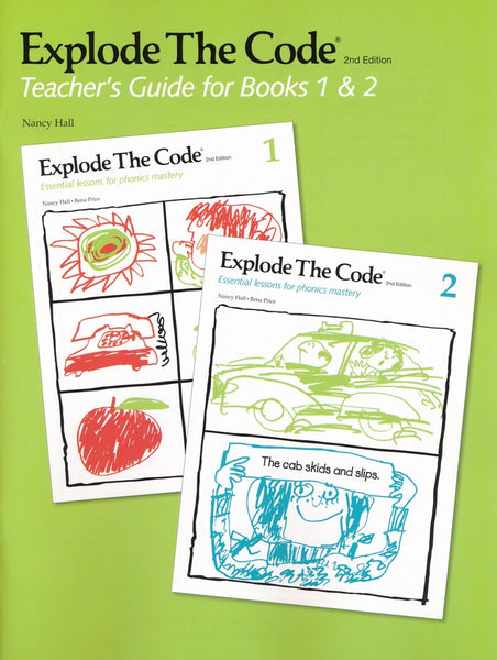Explode the Code, Teacher's Guide for Books 1 and 2 (2nd Edition)