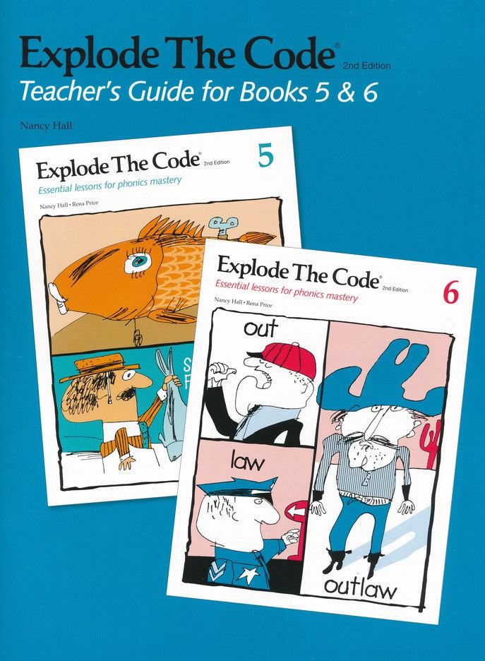 Explode the Code 5, 6 and Teacher's Guide bundle (2nd Edition)