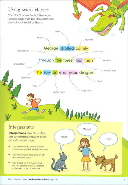 Usborne Illustrated Grammar And Punctuation