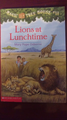 Lions at Lunchtime (Magic Tree House #11): Used