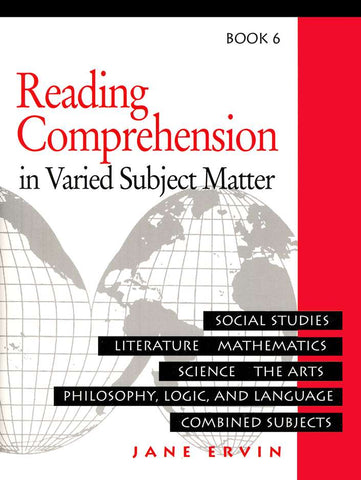 Reading Comprehension in Varied Subject Matter Book 6