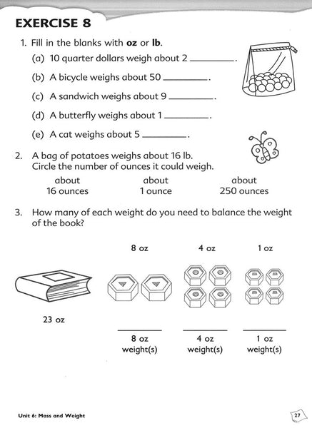 Singapore Math: Primary Math Workbook 3B Common Core Edition