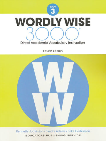 Wordly Wise 3000 Book 3 Student Edition (4th Edition)