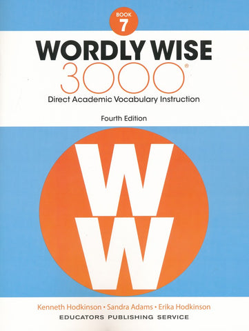 Wordly Wise 3000 Book 7 Student Book and Answer Key Set (4th Edition)
