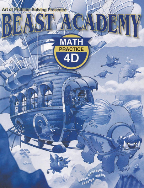 Beast Academy Guide and Practice Books 4D