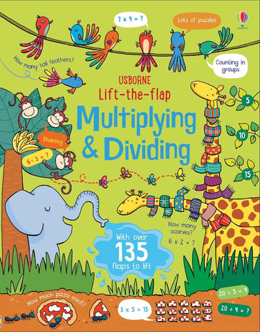 Usborne Lift-the-flap Multiplying & Dividing Board Book