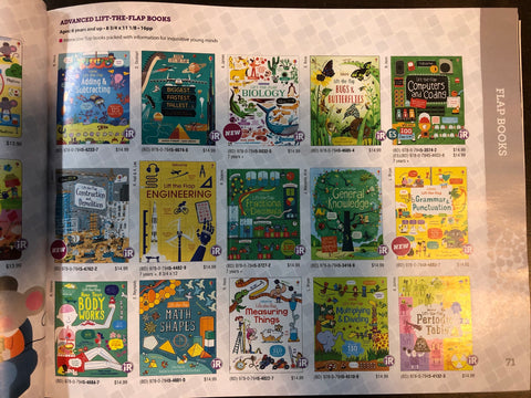 Usborne Advanced Lift-the-Flap Book Set (Any 8 books, write your choices in the Notes when ordering)