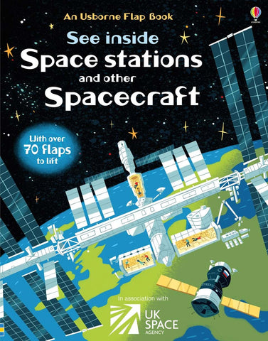 Usborne See Inside Space Stations and Other Spacecraft