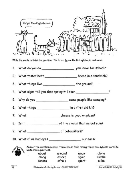 Sitton Spelling and Word Skills Practice Book 2 and Answer Key Set