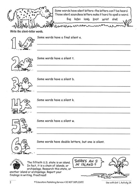 Sitton Spelling and Word Skills Practice Book 4 and Answer Key Set